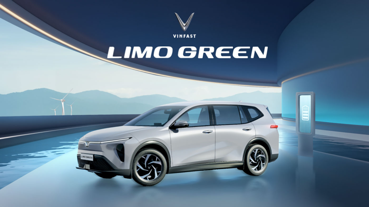 Nhận giá lăn bánh Vinfast Limo Green