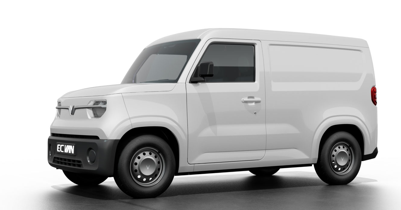 Vinfast EC VAN - Màu Trắng