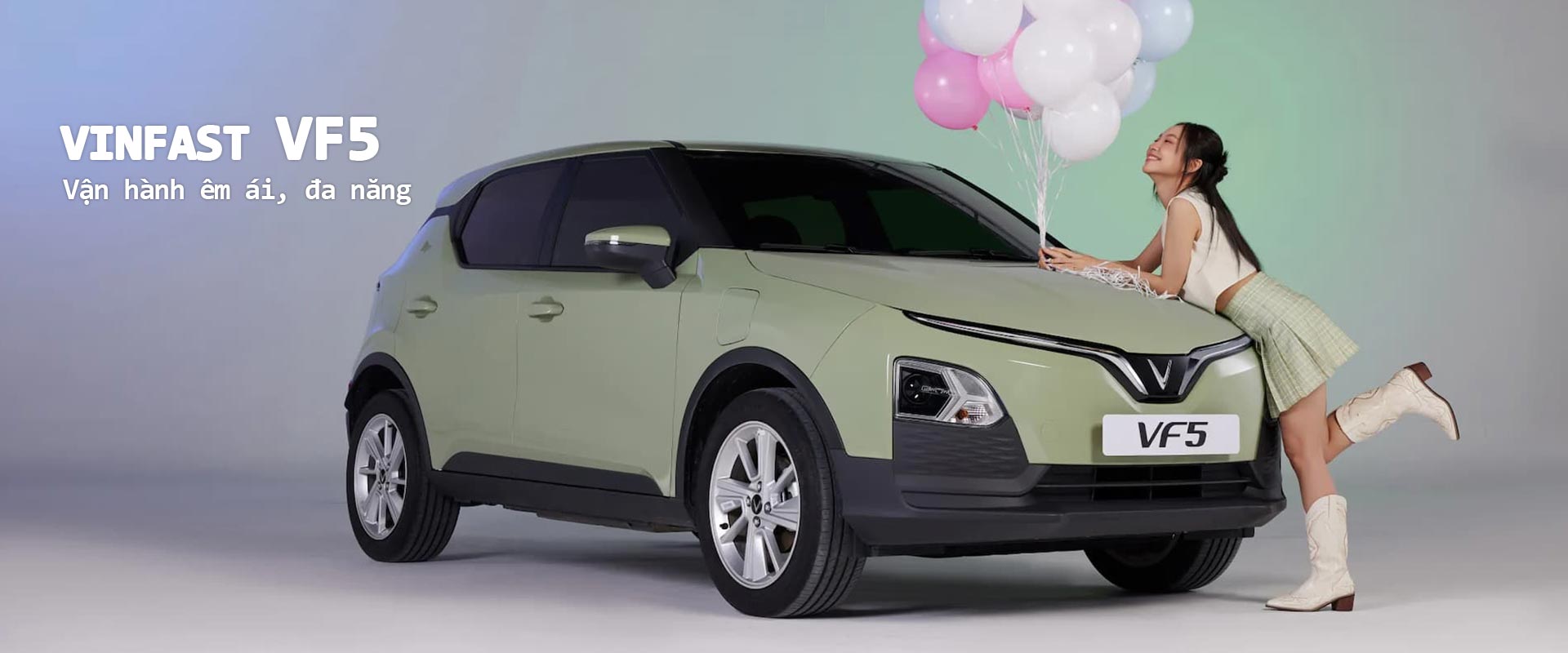 VINFAST THỦ THIÊM LINH XUÂN - Slider VF5